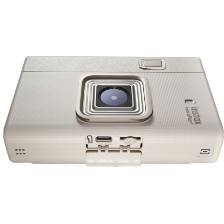 FUJIFILM INSTAX Mini LiPlay+ Hybrid Instant Camera Sand Beige  - Aparat Foto Instant Mini - Copie [4]