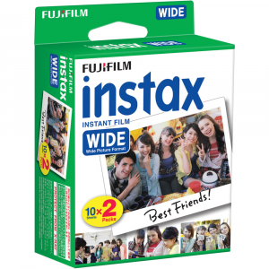 Filme instant FUJI INSTAX - Film Fujifilm Instax Wide Color – 20 Poze Instantanee, Format Mare, Culori Vibrante