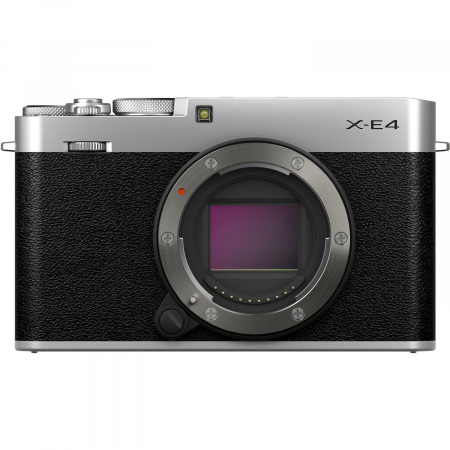 Fujifilm X-E4 , Mirrorless 26MP, 4K body - argintiu [0]
