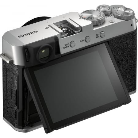 Fujifilm X-E4 , Mirrorless 26MP, 4K body + Grip MHG-XE4 + Thumb Rest TR-XE4 -argintiu [5]