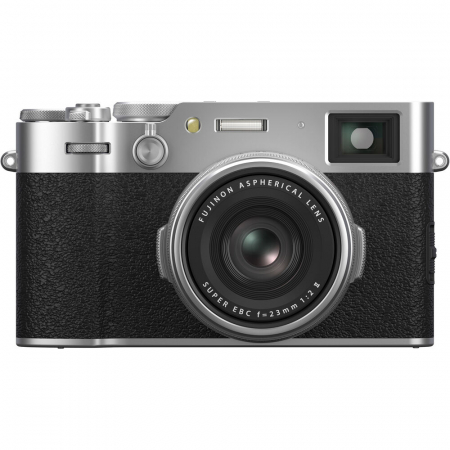 Aparate Foto Compacte - FujiFilm X100VI Silver - aparat foto compact - 40.2MP APS-C X-Trans CMOS 5 HR Sensor - RESIGILAT