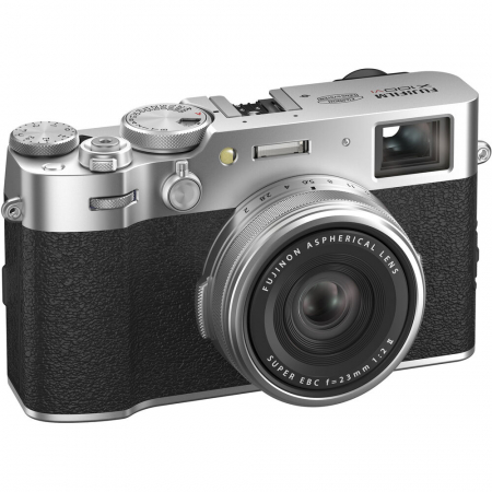 FujiFilm X100VI Silver - aparat foto compact - 40.2MP APS-C X-Trans CMOS 5 HR Sensor - RESIGILAT [1]