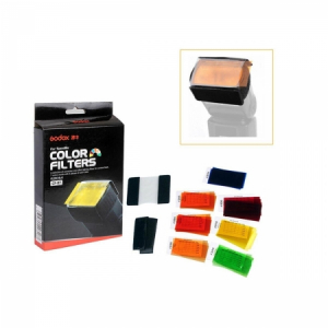 Godox CF-07 filtre (gel) coliorate 39x80mm pentru blitz cu patina [0]