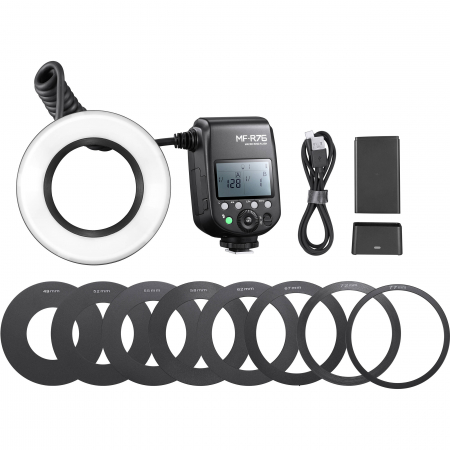 Godox MF-R76 Macro Ring Flash - Blitz Speedlite Circular Macro Universal [5]
