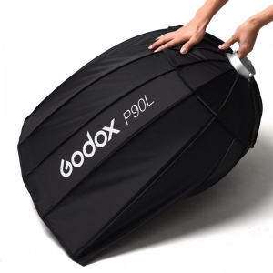 Godox P90L softbox parabolic 90cm + montura Bowens [7]
