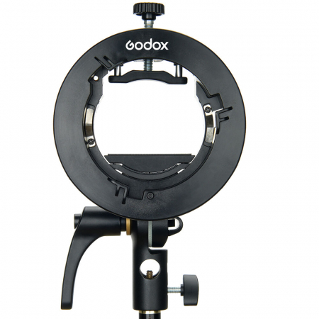 Studio/Lumini si accesorii - Godox S2 speedlite bracket pentru softbox-urile cu montura Bowens