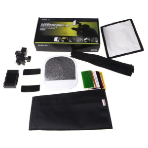 Bounce-uri, Softbox-uri - Godox SA-K6 6in1 Speedlite Accessories Kit
