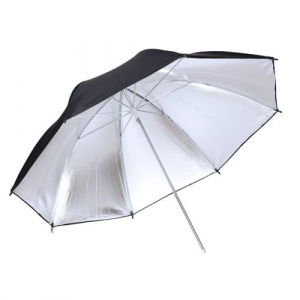Studio/Lumini si accesorii - Godox umbrela 101cm (argintiu interior - negru exterior)