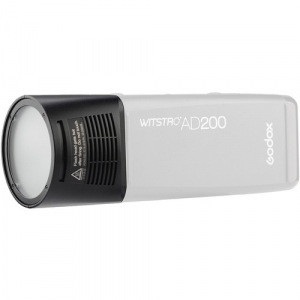 Godox Witstro H200R - Cap Flash Rotund pentru  AD200 TTL [2]