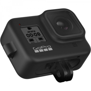 GoPro Sleeve + Lanyard AJSST-001 , husa de silicon + snur reglabil pentru HERO 8 , negru [7]