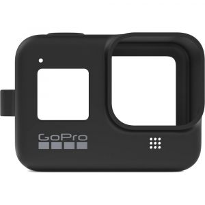 GoPro Sleeve + Lanyard AJSST-001 , husa de silicon + snur reglabil pentru HERO 8 , negru [3]