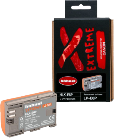 Baterii - Hähnel Battery Extreme Canon HLX-E6P / LP-E6P - Baterie replace Canon LP-E6P