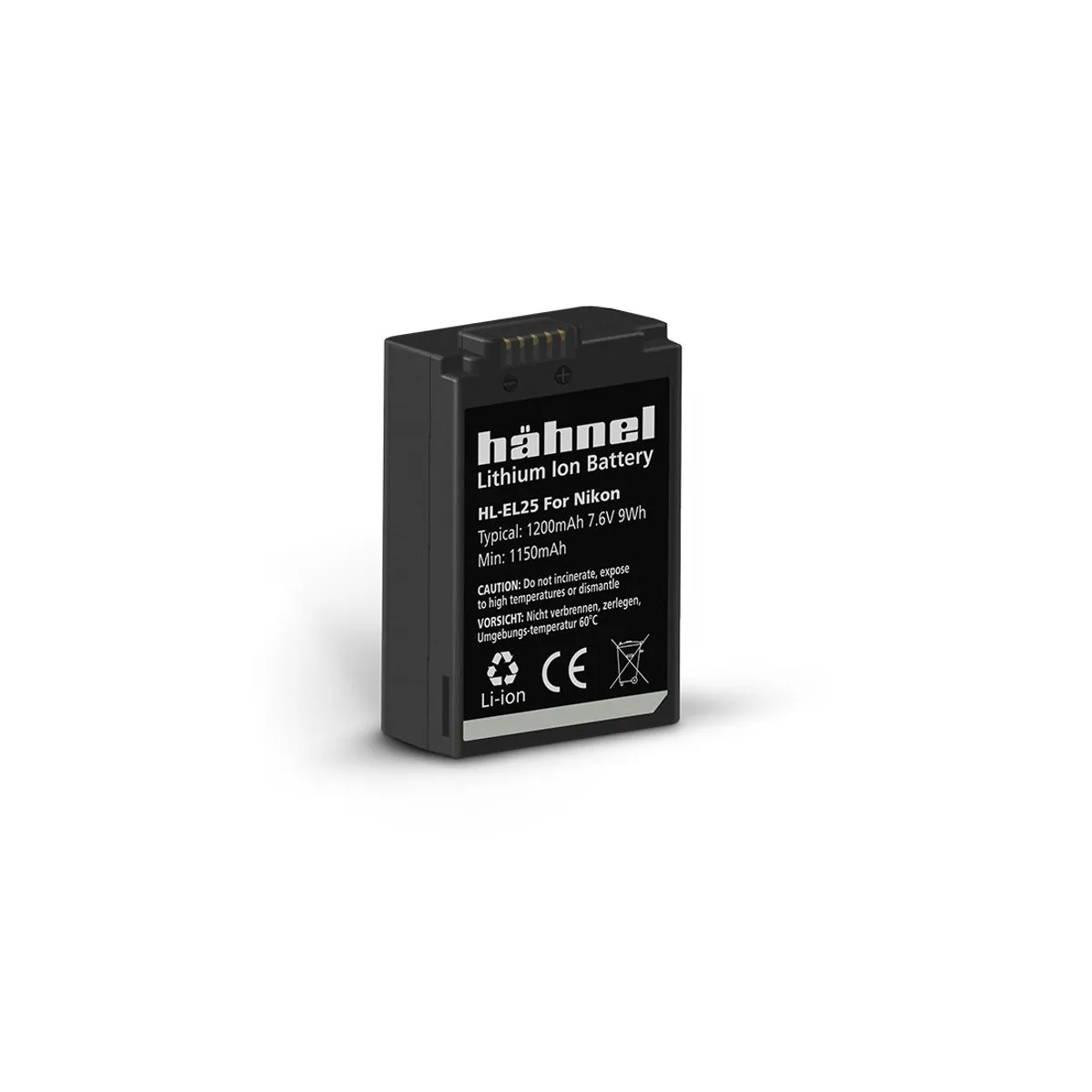 Acumulatori Foto - Hahnel HL-EL25 Acumulator Li-Ion tip Nikon EN-EL25