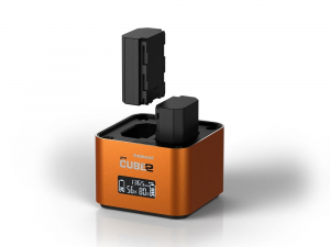 Incarcatoare acumulatori Foto-Video - Hahnel - Pro Cube 2, Incarcator Dublu pentru Sony