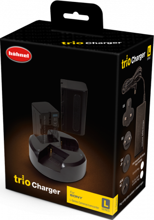 Hahnel Trio Charger - incarcator acumulatori tip Sony L [0]