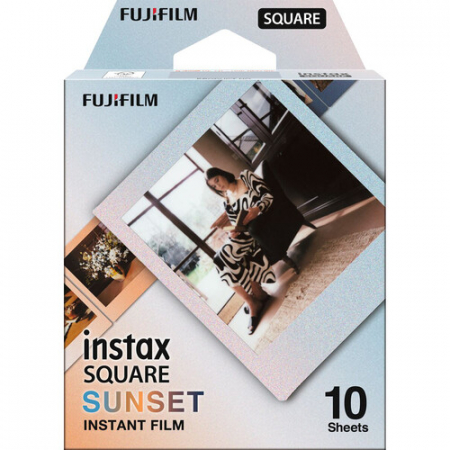 Filme instant FUJI INSTAX - Hartie foto Fujifilm Instax Square Sunset -  film instant (10 bucati)