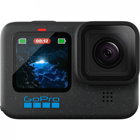Camere video de actiune - GoPro HERO12 Black Edition – Cameră de acțiune 5.3K cu stabilizare HyperSmooth și rezistență extremă