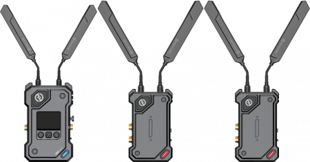 Accesorii Aparate Digitale - Hollyland COSMO C2 2 Transmitters/1 Receiver Kit - Transmisie video wireless pentru producții cu mai multe camere