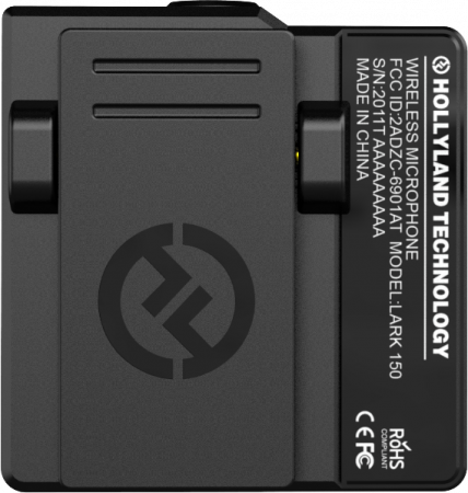 Lark 150 Wireless Microphone Transmitter -  Kit de transmisie audio  - Kit microfon digital tip lavaliera  -  reportofon pentru cameră și smartphone (2,4 GHz) [1]