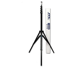 JTL 1200 stativ pentru lumini de studio, H max 4m, Pneumatic, negru [1]
