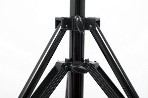 JTL 1200 stativ pentru lumini de studio, H max 4m, Pneumatic, negru [3]