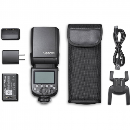 Kit bliț Godox Ving V860III S 2.4G Wireless E-TTL  Li-Ion pentru camere Sony, numar director 60 [15]