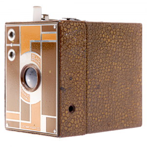 Aparate de colectie de tip Box-Camera - Aparat foto Kodak Beau Brownie No.2 – design Art Deco, aparat box vintage de colecție (1930–1933)