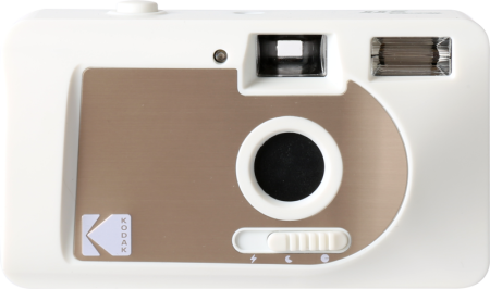 Kodak Film Camera Motorised S88 Linen White - Kodak S88 aparat foto reutilizabil [36]