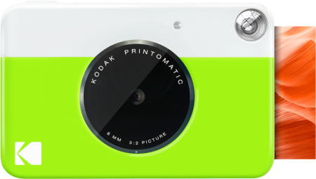 KODAK Printomatic Green – Cameră instant 5MP, print automat ZINK fără cerneală [35]