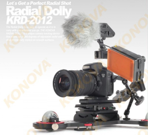 Slider - KONOVA SPACESHIP RADIAL SKATER DOLLY LASER GUIDED KRD-2012