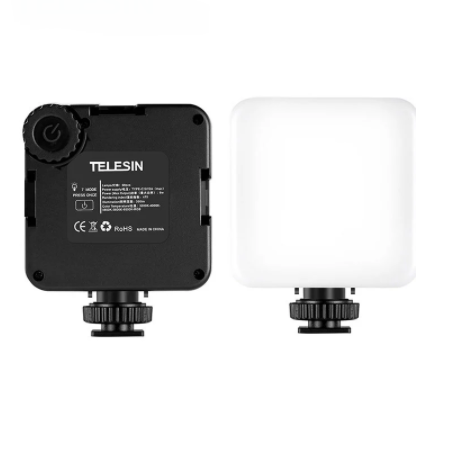 Video / Camere si accesorii - Telesin TE-LGT-001 RGB -Lampa Video LED 68R portabilă pentru Vlog, cu Lumina de umplere pentru Smartphone, DSLR sau Mirrorless