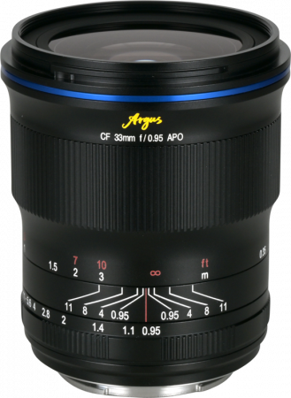 Laowa Argus 33mm f/0.95 CF APO - Obiectiv de portret, diafragma 0,95 cu montura Sony E [1]