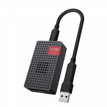 Cititoare carduri - Lexar Cardreader microSDXC Express - Compatibil cu microSD UHS-I, R900MB/s cu sistem de racire incorporat - USB3
