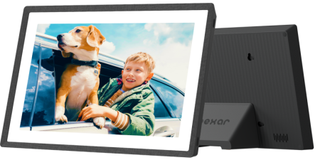 Lexar | Pexar Terra Digital Picture Frame | 10.1-inch expandable with 32GB SD card or USB (Grey) – ramă foto digitală Wi-Fi IPS anti-glare touchscreen HD 1280×800 32GB [4]