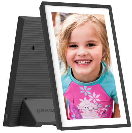 Lexar | Pexar Digital Picture Frame | 11-inch, 2K WiFi Enabled (Black) built-in 32GB – ramă foto digitală Wi-Fi 2K 2000×1200 nano-texture anti-glare touchscreen 100% sRGB 400cd/m² 32GB [1]