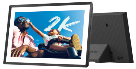 Video / Camere si accesorii - Lexar | Pexar Digital Picture Frame | 11-inch, 2K WiFi Enabled (Black) built-in 32GB – ramă foto digitală Wi-Fi 2K 2000×1200 nano-texture anti-glare touchscreen 100% sRGB 400cd/m² 32GB