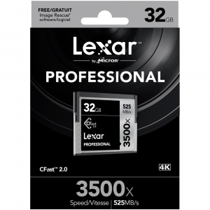 Lexar Professional CFast 2.0 32GB 525MB/s 3500X [1]