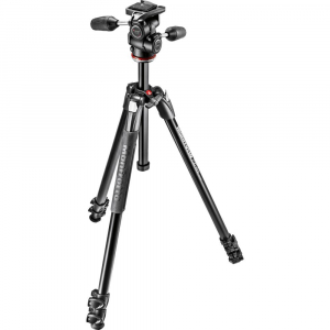 Trepiede si monopiede  - Manfrotto 290 XTRA3-3W , kit trepied foto cu cap 3 way