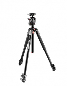 Trepiede si monopiede  - Manfrotto MK190XPRO3 + MHXPRO-BHQ2 - kit trepied foto + cap bila Magneziu