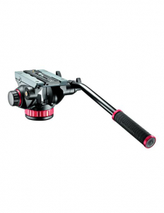 Trepiede si monopiede  - Manfrotto MVH502AH PRO - cap video