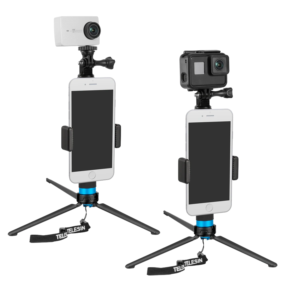 Monopied din aluminiu - Selfie stick cu suport pentru trepied din aluminiu pentru GoPro (se extinde până la 90cm) - GP-MNP-090 [11]