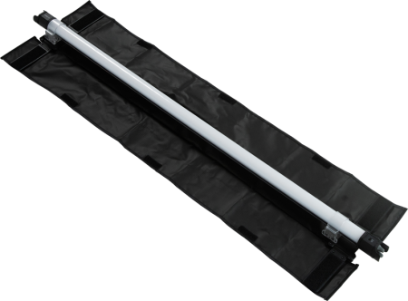 Nanlite Barndoor cu Eggcrate pentru PavoTube II 30C – Kit de control al fasciculului [19]