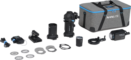 NANLITE Forza 60CR LED Color Spot Light with 19°&36° Projection Attachment – spotlight RGBLAC COB 88W [3]