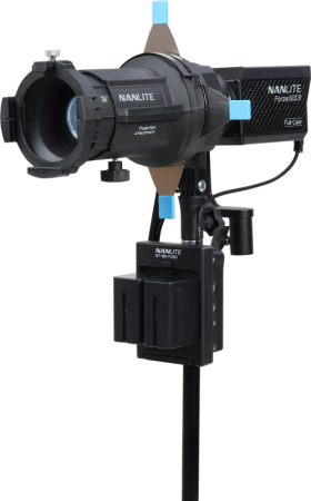 Lampi lumina continua - NANLITE Forza 60CR LED Color Spot Light with 19°&36° Projection Attachment – spotlight RGBLAC COB 88W