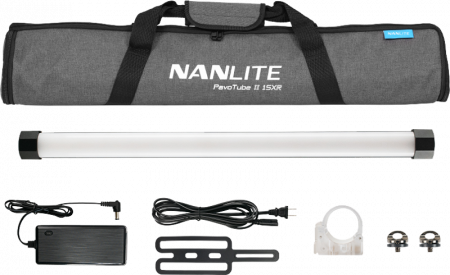Nanlite PavoTube II 15XR –  KIT Tub LED RGBWW Pixel 2’ cu CRMX LumenRadio și control wireless complet [5]