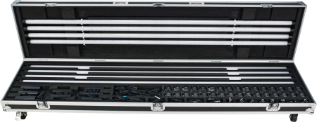 Nanlite PavoTube II 60XR –  KIT 8 BUCATI - Tub LED RGBWW Pixel de 8’ cu CRMX LumenRadio și control wireless complet [27]