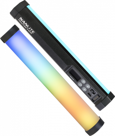 Lampi video - Nanlite PavoTube II 6XR – Tub LED RGBWW compact cu control CRMX și efecte pixel