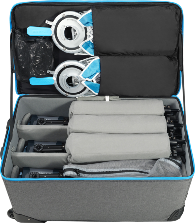 NANLUX Evoke 150C 3-Light Kit in Trolley Case [11]