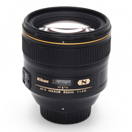 Obiective foto DSLR (SH) - Nikon AF-S 85mm f/1.4 G - (S.H.)