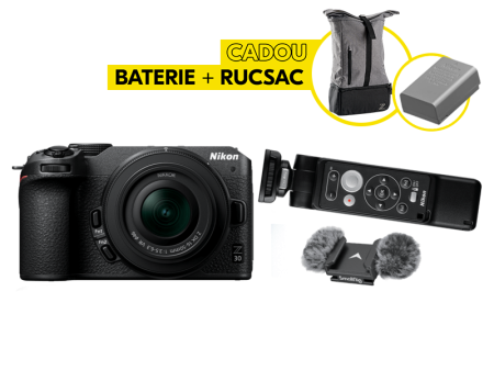 Aparate Foto - Nikon Z30 Kit cu Nikon NIKKOR Z DX 16-50mm f/3.5-6.3 VR - VLOGGER KIT - Aparat Foto Mirrorless Montura Z